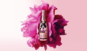 Mo&euml;t & Chandon champagne ros&eacute; wijn Pure Luxe