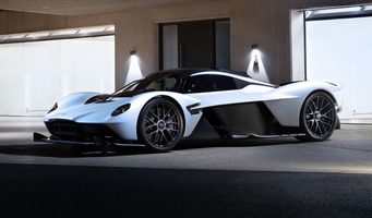 De Aston Martin Valkyrie van Daniel Ricciardo
