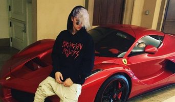 Justin Bieber Ferrari