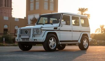 Mercedes G-klasse met V12 motor