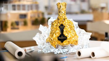 Frank Gehry 150th Anniversary Hennessy XO cognac Pure Luxe