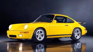 De desbetreffende geveilde Porsche 911 Ruf CTR