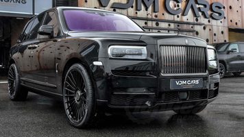 Hakim Ziyech Rolls-Royce Cullinan Black Badge VDM Cars Pure Luxe