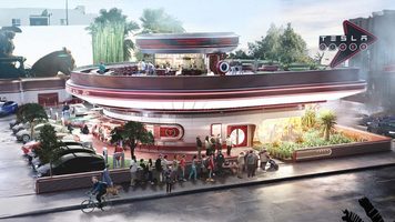 tesla diner