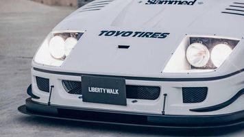 Een verbluffende vondst deze getunede 'Ferrari F40' is nu betaalbaar voor autoliefhebbers