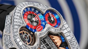 Het horloge van Jacob & Co. en Bugatti