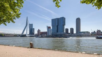Het appartement van Erland Galjaard in Rotterdam