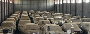 200 oldtimers gevonden in schuur zuid-afrika