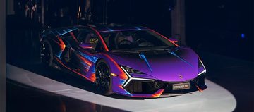 Lamborghini viert 60-jarig jubileum en lanceert nieuwe hybride supercar op Art Basel Miami Beach