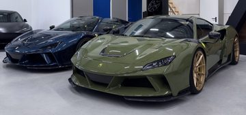 Bij Absolute Motors staan drie zeldzame exemplaren van Ferrari te koop