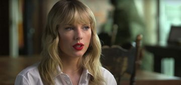 Taylor Swift tijdens een interview
