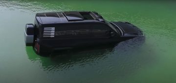 SUV die kan drijven