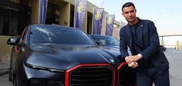 Cristiano Ronaldo BMW