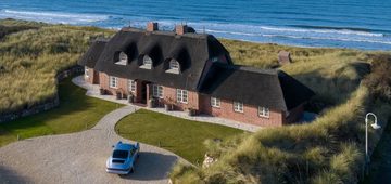De voormalige villa van de familie Birkenstock op het Duitse waddeneiland Sylt