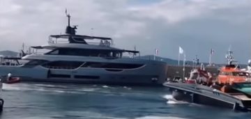 Superjacht kade Saint-Tropez