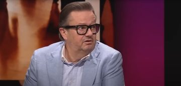 De Belgische miljardair Marc Coucke tijdens een interview