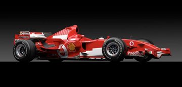 Formule 1-auto Michael Schumacher