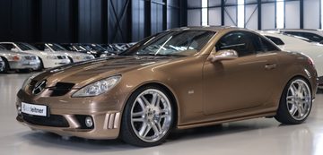 De Mercedes-SLK Brabus in Nederland