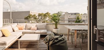 Het desbetreffende appartement van Philip Gay in Rotterdam