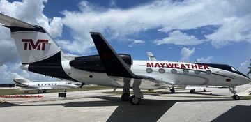 Floyd Mayweather priv&eacute;jet