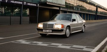 De Mercedes van Ayrton Senna