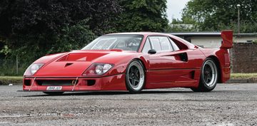 Ferrari F40 veiling