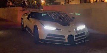Bugatti Centodieci Cristiano Ronaldo