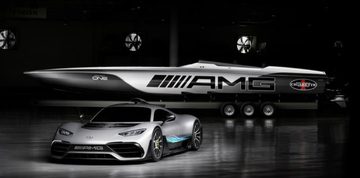 AMG Project One Cigarette Racing boot raceboot Pure Luxe