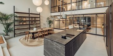 De binnenzijde van het appartement van Robine van der Meer in Amsterdam Oud-Zuid