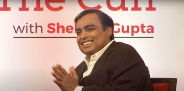 Mukesh Ambani cruiseschip