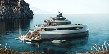 Espada jacht priv&eacute;-eiland