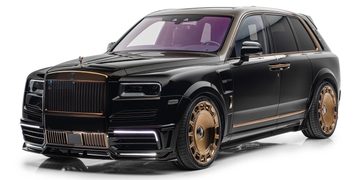De desbetreffende Rolls-Royce Cullinan MANSORY Linea D'Arabo