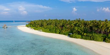 Een tropisch priv&eacute;-eiland van &eacute;&eacute;n van de wereldsterren