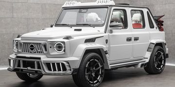 De door MANSORY onder handen genomen Mercedes-AMG G63