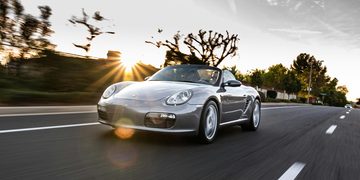 De Porsche Boxster, die evenals de Cayman uit productie zal worden gehaald