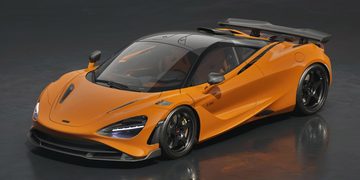 De McLaren 750S Le Mans