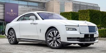 De Rolls-Royce Spectre Rose