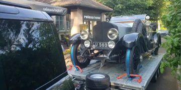 De oude Rolls-Royce die werd gestolen