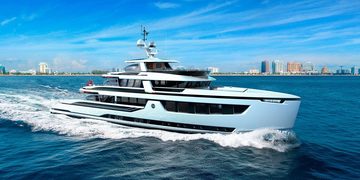 E&eacute;n van de jachten waarvoor Dynamiq Yachts nieuwe interieurontwerpen heeft onthuld