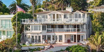 Het luxe landgoed in Laguna Beach