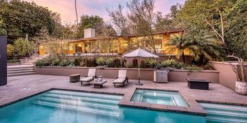De woning van Lily Collins