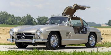De nagemaakte Mercedes 300SL Gullwing