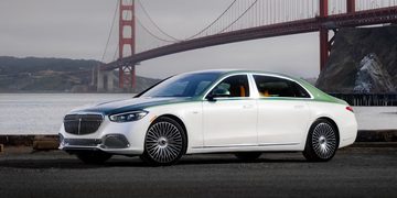 De Mercedes-Maybach Emerald Isla Edition.