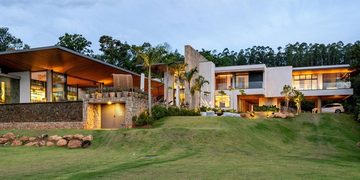 De woning in de Braziliaanse jungle
