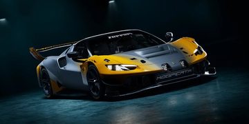 De voorzijde van de Ferrari 296 GT Modificata