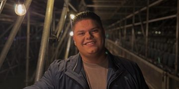 Justen de Wildt, de man die een Mercedes in ontvangst nam