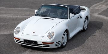 De te veilen Porsche 959 Cabrio