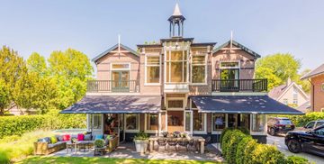 De villa van Sonja Bakker in Bergen