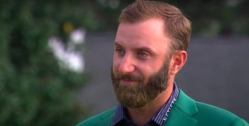 Golfer Dustin Johnson
