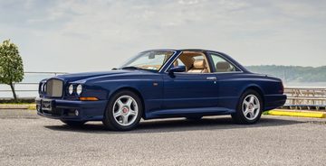 De Bentley die naar de veiling gaat